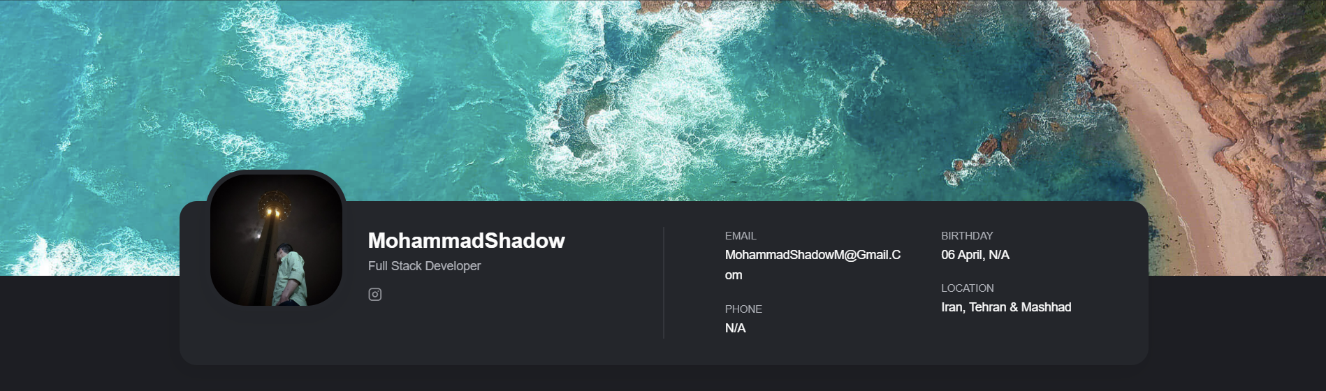 تصویر سایت محمد حکم آبادی